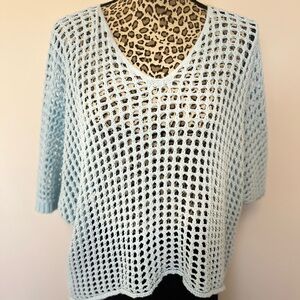 Light Blue Knit Sweater